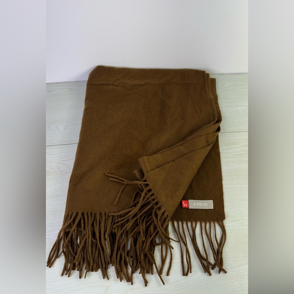 ERDOS 100% Cashmere lcarf With Fringe 180x70 cm